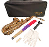 Vivace by Kurioshi Saxophone Gold w/case