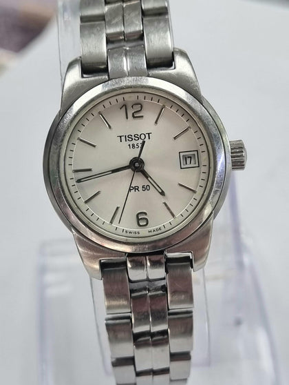 Tissot Pr50 J326/426k Sapphire Crystal Date Ladies Quartz Watch