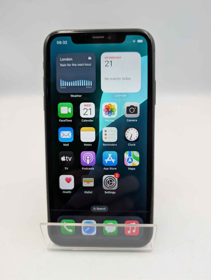 Apple iPhone 11 Mobile Phone - 128GB - Black - Open Unlocked (100% Unknown Batt) **NO FACE ID**