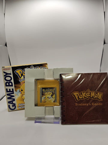 Pokémon Yellow Game boy Boxed With Manual