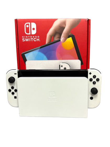 Nintendo  Switch OLED white boxed **2 Years Warranty**