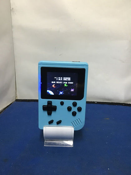 Blue Handheld Gaming Console