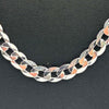 BRAND NEW 925 silver curb style chain 22'' hallmarked 34.2