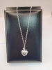 BRAND NEW SILVER CHAIN WITH HEART LOCKET 925 , WEIGHT 10.5G , LENGHT 24" COMES BOXED