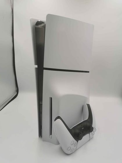PlayStation 5 Slim Console, 1TB, White, With White Pad, Unboxed