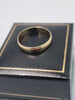 18CT Yellow Gold Wedding Band Ring - Size U - 3.14 Grams