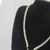 9k Gold & Pearl Necklace, 20.3Grams, Hallmarked & Tested, Length: Approx. 17" Length