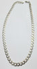 Silver Curb Chain 22"
