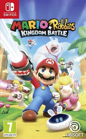 Nintendo Switch, Mario + Rabbids Kingdom Battle - Chesterfield