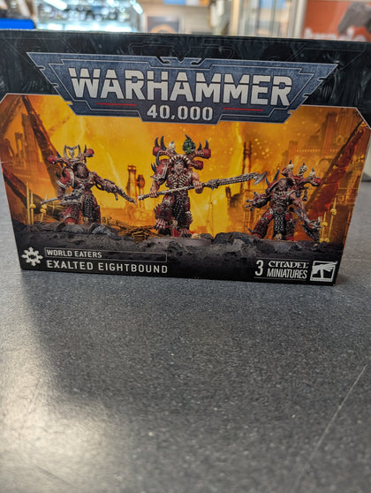 Warhammer 40k World Eaters - Exalted Eightbound miniatures