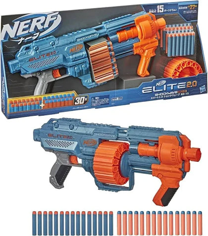 Nerf Elite 2.0 Shockwave RD-15 Blaster with 30 Darts