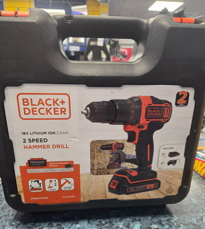 BALCK  & DECKER 2 SPEED HAMMER DRILL