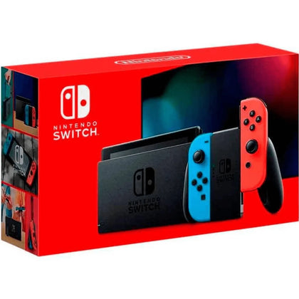 Nintendo Switch Console (2nd Generation, Neon Blue and Red)