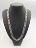 925 Sterling Silver Curb Necklace - 22" Long - 84.23 Grams