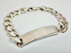 925 Silver Curb I.D Bracelet 9"
