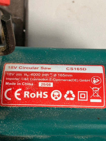 HiKOKI CS165D 18V Brushless 165mm Circular Saw
