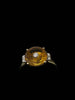 Lehrer Citrine Torusring Cut 10ct Yellow Gold Ring - 2.96 Grams - Size S