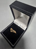 9ct Gold Ring 375 0.8G Size K