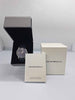 Emporio Armani Unisex Quartz Three Hand Watch - Blue Leather Strap - Boxed in excellent condition