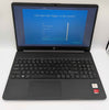 HP 15s/AMD 3050u/4GB RAM/128GB SSD/15"/W10/ COMES WITH CHARGER, UNBOXED