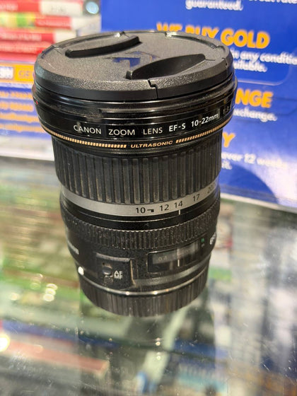 Canon EF-S 10-22mm f/3.5-4.5 USM Black Lens