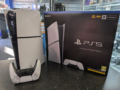 Sony Ps5 Playstation 5 Slim 1TB Digital Console Boxed & Official Wireless Controller