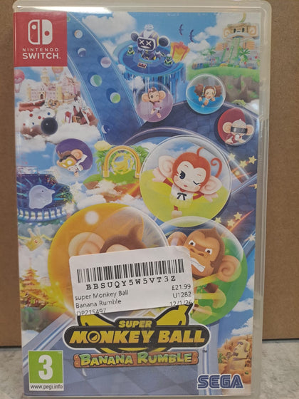 Nintendo Super Monkey Ball Banana Rumble Switch game