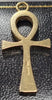 9ct Yellow Gold Ankh Pendant - 4.1g - Hallmarked