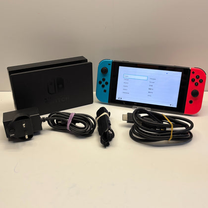 Nintendo Switch Console with Neon Blue/ Neon Red Joy Cons 32GB