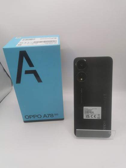 Oppo A78 5G (4GB+128GB) Glowing Black, Unlocked