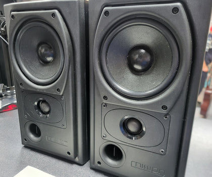 Mission 731 2-Way Reflex 25-75 W/Ch 8 Ohms Bookshelf Speakers Black