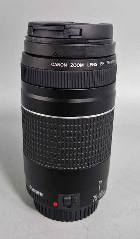 Canon EF 75-300mm f/4-5.6 III Black Lens