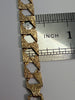 9ct Gold Patterned Textured I.D Bracelet