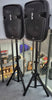 Plye 1000w Bluetooth PA System With Stands And Microphone