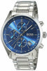 Hugo Boss HB1513478 Grand Prix Mens Blue Dial Stainless Chrono Watch