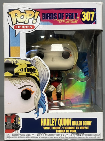 ** Collection Only ** Funko Pop! Heroes: Birds of Prey - Harley Quinn Roller Derby #307