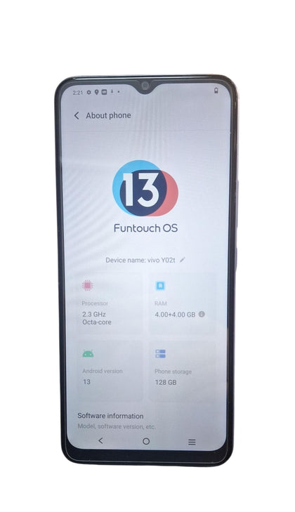 VIVO Y02T - 128GB - Unlocked
