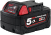 Milwaukee 18V 5.0Ah Li-ion Battery