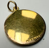 9ct yellow gold St Christopher pendant