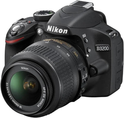 Nikon D3200 SLR with 18-55mm VR & 55-200mm DX Lens