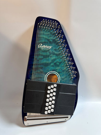 Oscar Schmidt OS21CQTBL 36 String Autoharp Blue