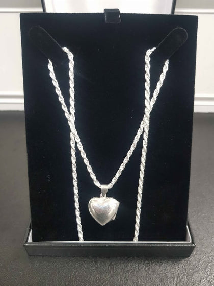 (BRAND NEW) 925 silver byzantine style chain 24