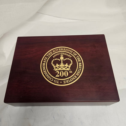 The 200th Anniversary Of The Monarchs In The British Empire, 2018 1/4 Sovereign Collection.