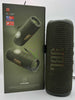 JBL Flip 6 Wireless Portable Speaker green boxed with power cable