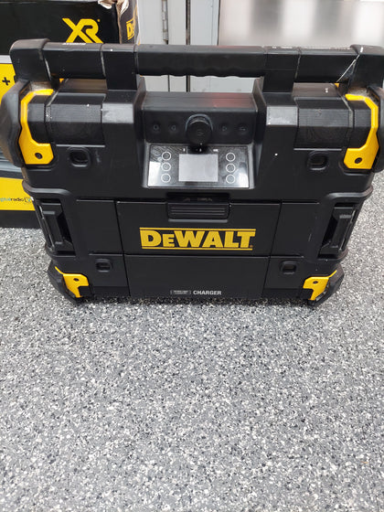 DEWALT TSTAK DWST1-81079-GB 18V DAB RADIO - WITH ORIGINAL BOX AND POWER SUPPLY (NO BATTERY)