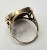 9ct Gold St George Ring Size "U"