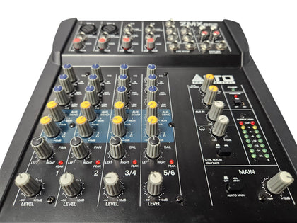 Alto Professional 6 Channel Compact Mixer Zmx862