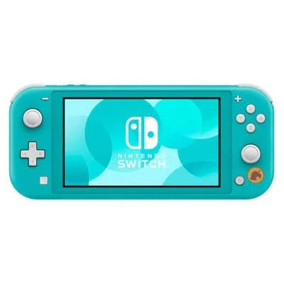 nintendo switch lite console animal crossing new horizon blue