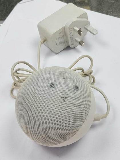 Amazon Echo Dot (4th Generation) Speaker With Alexa Glacier White