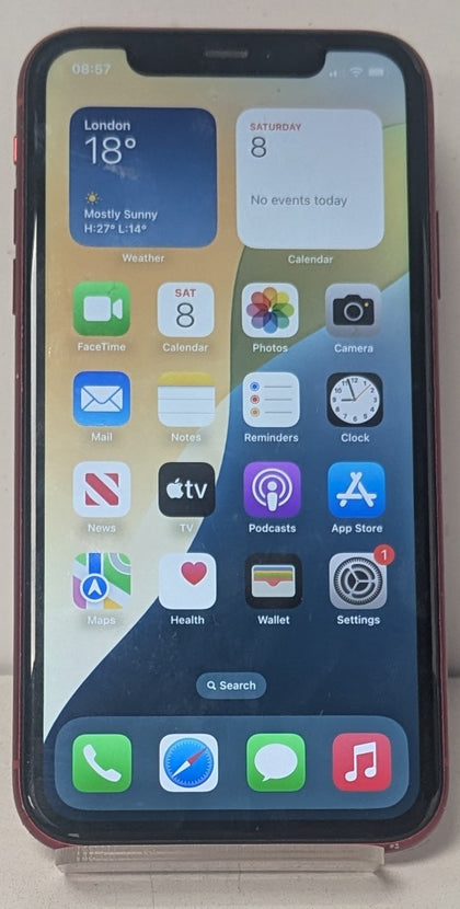 Apple iPhone 11 64GB Red - Unlocked *76% Battery Health*
